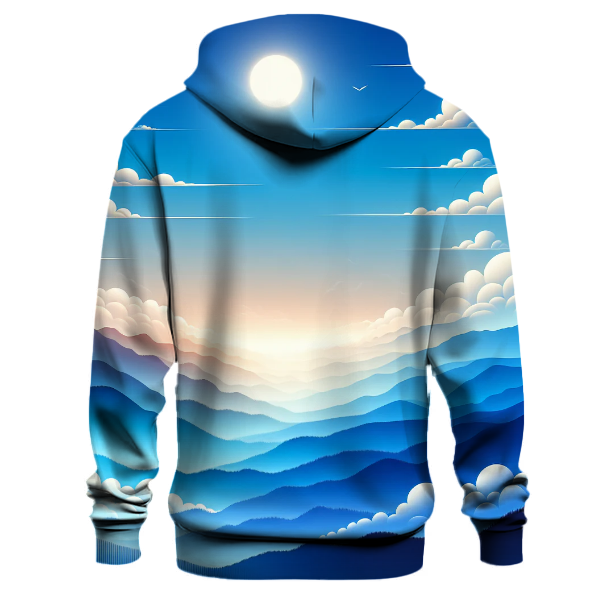 Sapphire Sky Gradient Hoodie