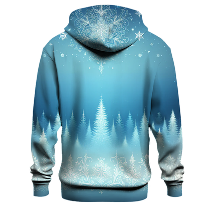 Frosty Forest Gradient Hoodie