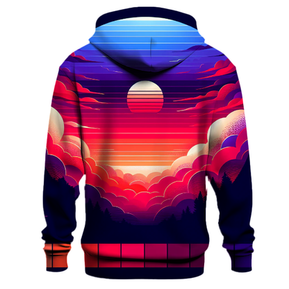 Vivid Horizon Gradient Hoodie