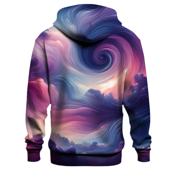 Twilight Hues Tie-dye Design Hoodie