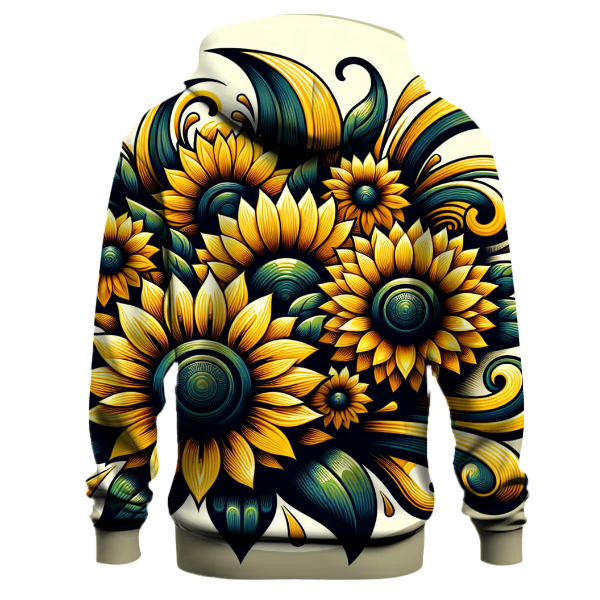 Retro Sunflower Dream Hoodie