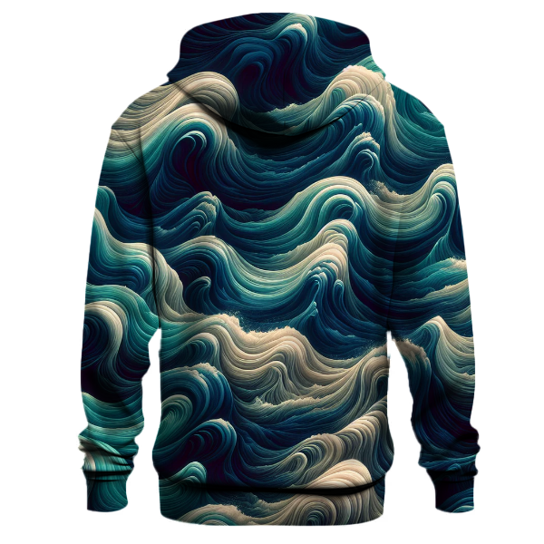 Sapphire Ocean Tie-Dye Hoodie