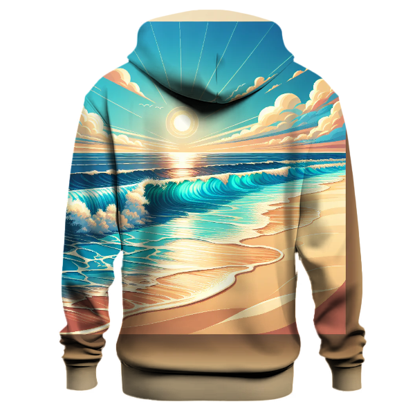 Timeless Oceanic Waves Hoodie