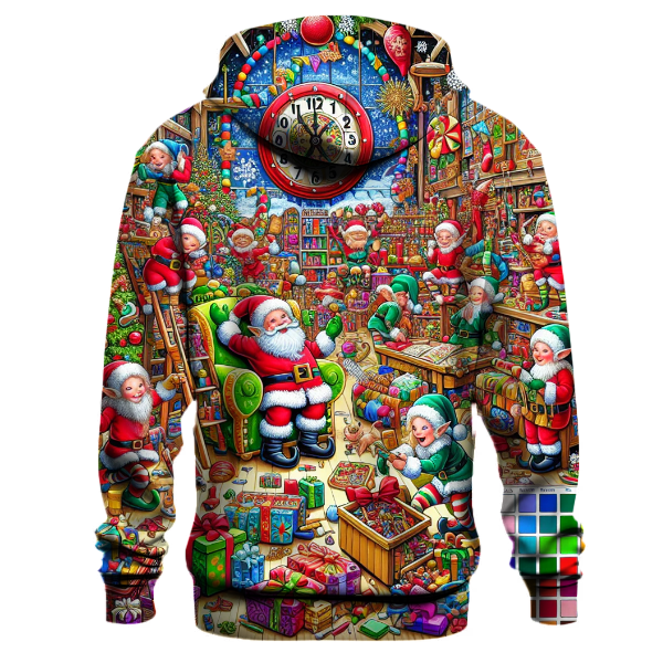 Santa's Workshop Countdown Hoodie