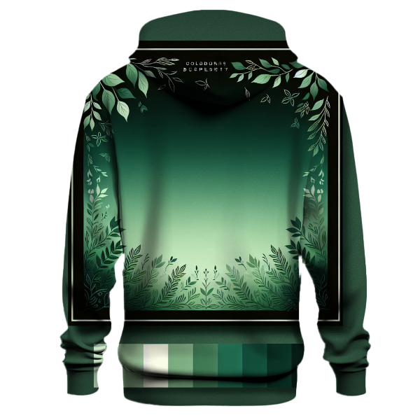 Whispering Woods Green Hoodie