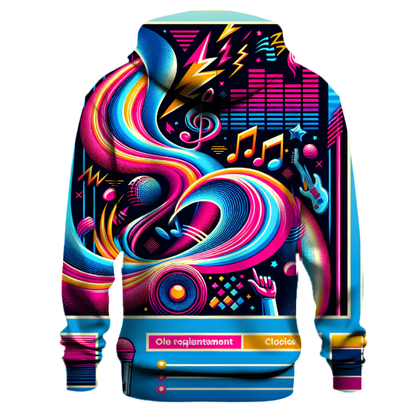 80s Electro Beats Hoodie