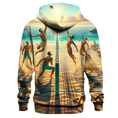 Volleyball - Beach Breezes Hoodie