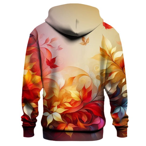 Vivid Autumn Leaves Hoodie