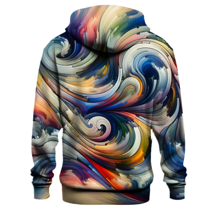 Abstract Artistic Escape Hoodie