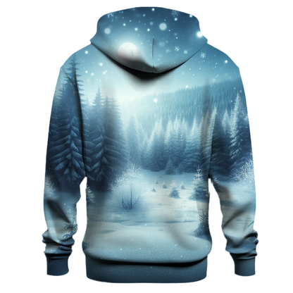 Frosty Night Forest Hoodie