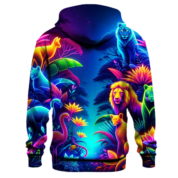 Neon Jungle Adventure Hoodie