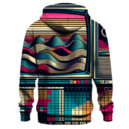 Vintage Video Wave Hoodie