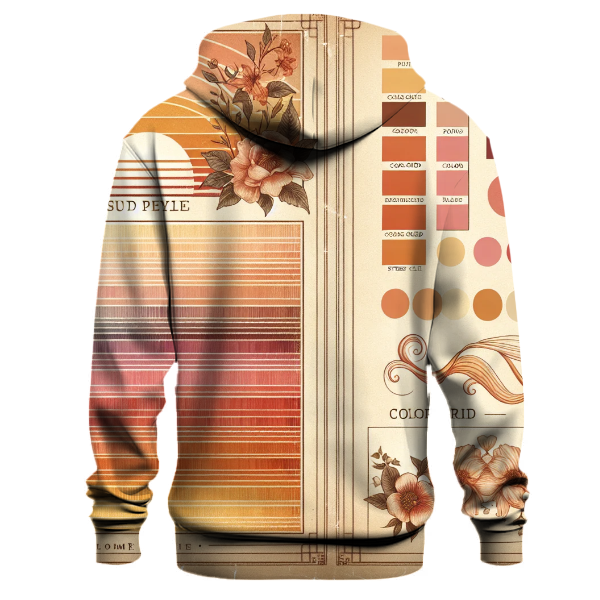 Vintage Sunset Tie-dye Hoodie