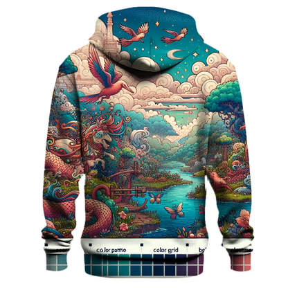 Whimsical Fantasy Worlds Hoodie