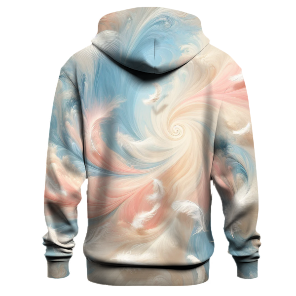 Whimsical Feather Flight Hoodie