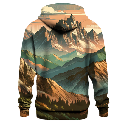 Majestic Mountain Peaks Hoodie