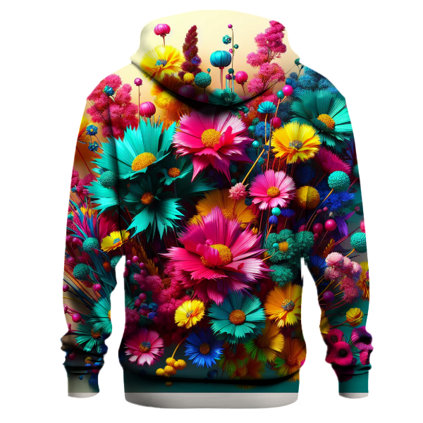 Wild 80s Patterns Hoodie