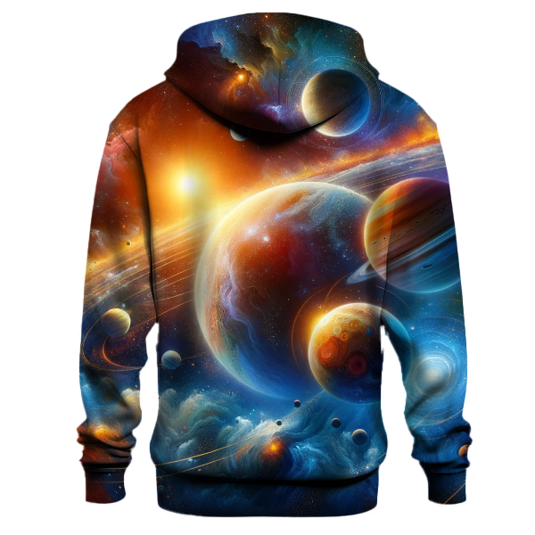 Cosmic Solar System Hoodie