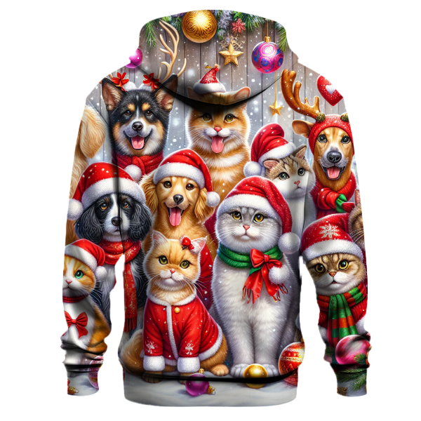 Santa Paws Pet Lovers Hoodie