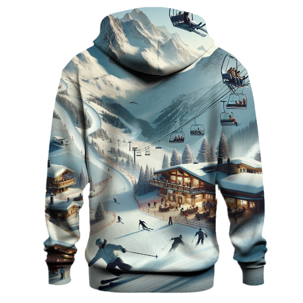 Skiing - Alpine Adventure Hoodie