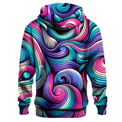 Wave Patterns Hoodie