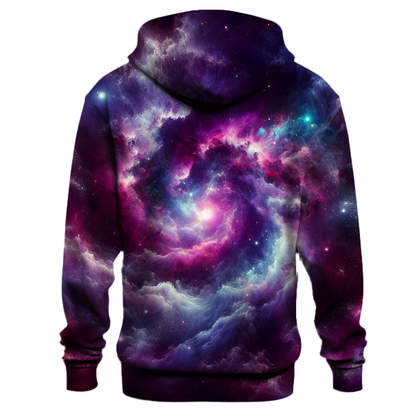 Vibrant Cosmic Nebula Hoodie