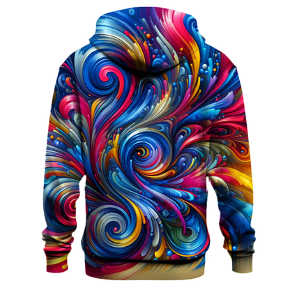 Vivid Hues Tie-Dye Hoodie