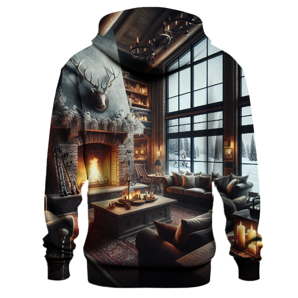 Ski Lodge Cozy Dreams Hoodie