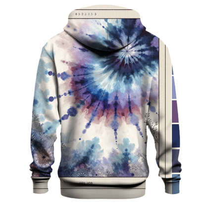 Twilight Whisper Tie-Dye Design Hoodie