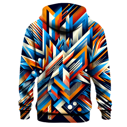 Abstract 80s Fusion Hoodie