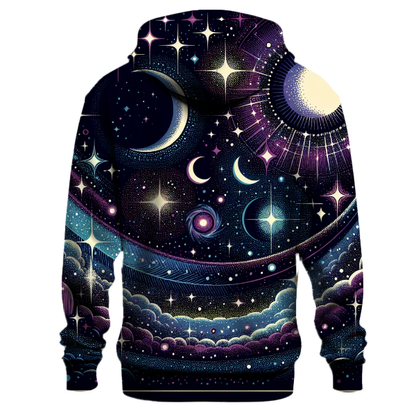 Cosmic Vibes Starry Hoodie