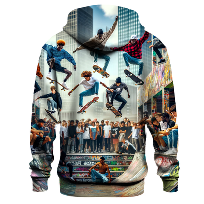 Skateboarding - USA Hoodie