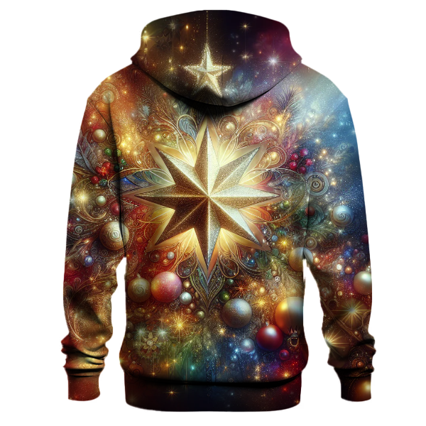 Sparkling Christmas Star Hoodie