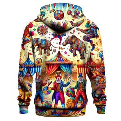 Whimsical Circus Adventure Hoodie