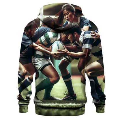 Rugby Scrums Hoodie