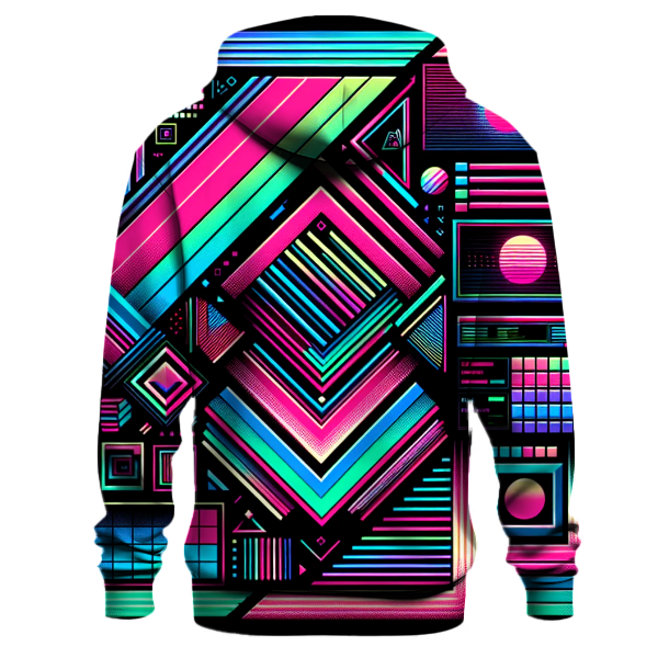 Retro Synth Spectrum Hoodie