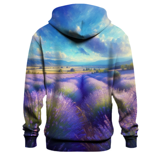 Tranquil Lavender Fields Hoodie