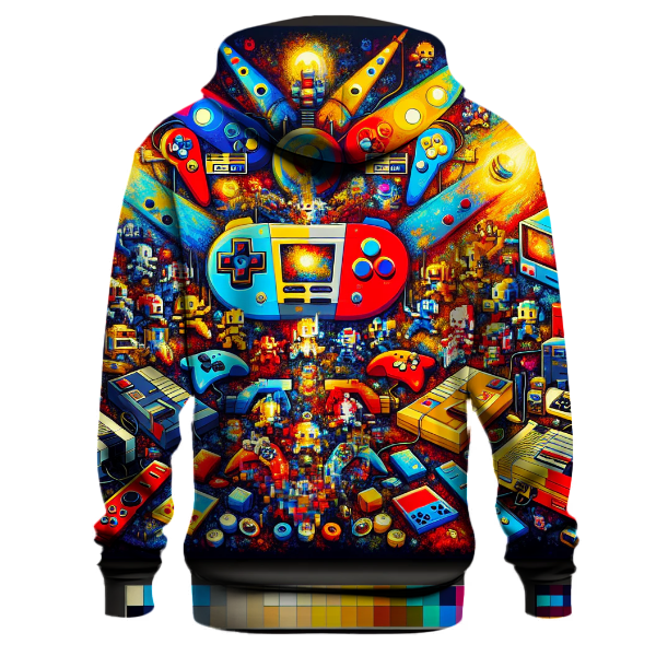 Vintage Video Game Console Hoodie