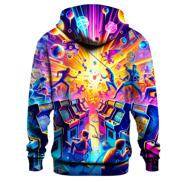 Retro Arcade Adventure Hoodie