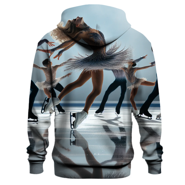 Skating Elegance on Ice Hoodie