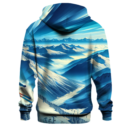 Skiing - Snowbound Serenity Hoodie