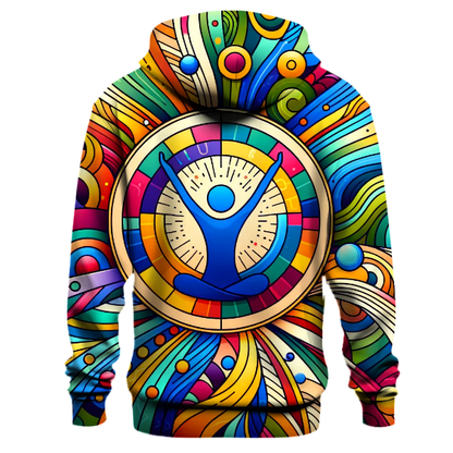 Vibrant Rainbows Hoodie