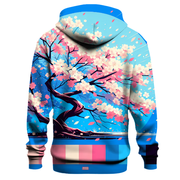 Vibrant Cherry Blossom Festival Hoodie