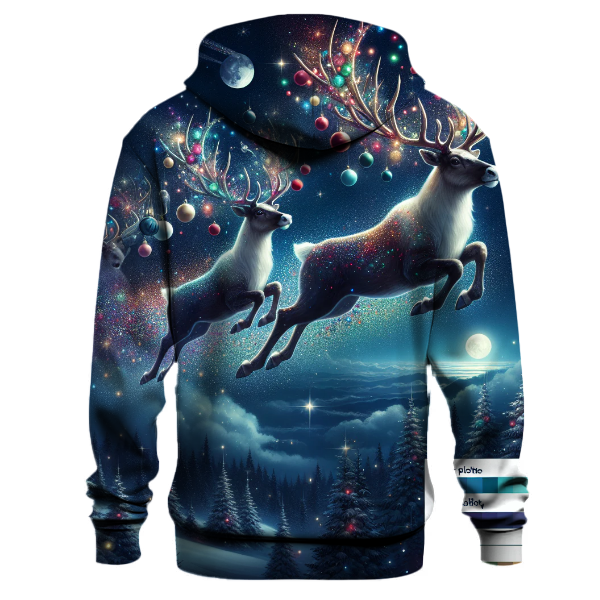 Santa's Magical Reindeer Hoodie