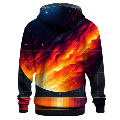 Cosmic Ember Hoodie Hoodies Fashion