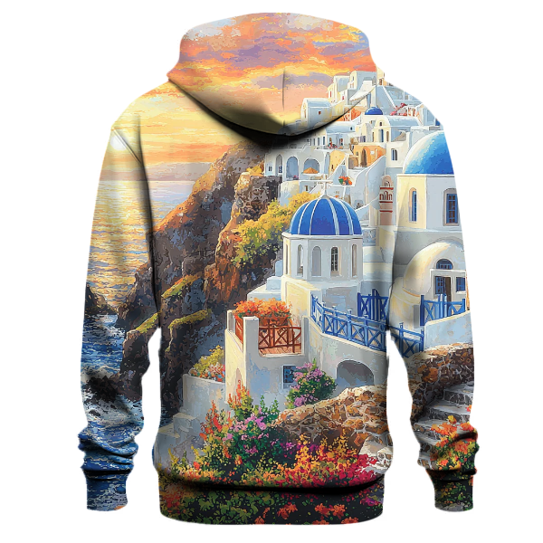 Santorini Island Hoodie