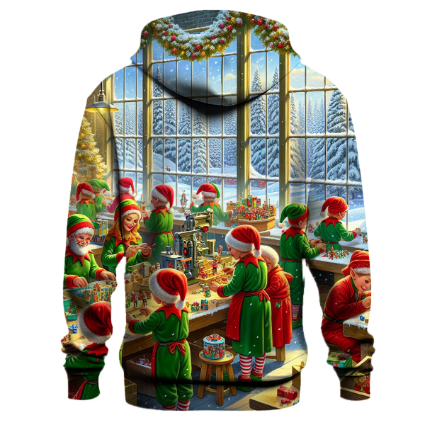 Santas Workshop Crew Hoodie