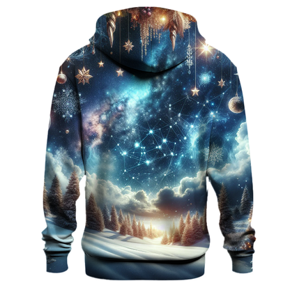 Sparkling Holiday Stars Hoodie