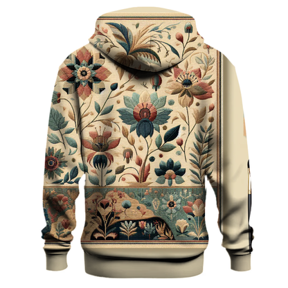 Vintage Botanical Delight Hoodie