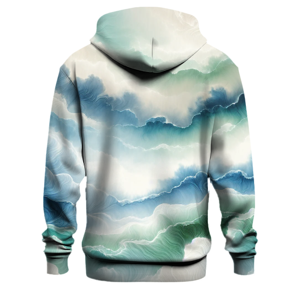 Waves of Serenity Tie-Dye Hoodie